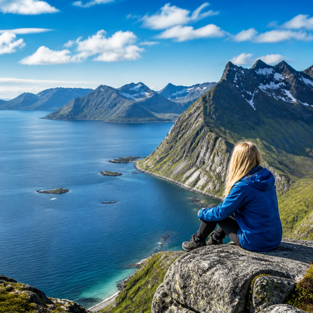 The Sapphire Line: Finding Stillness in Norway's Lofoten Islands