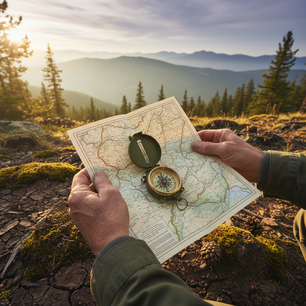 Navigating Without Cell Service: Map, Compass, and the Confidence to Use Them