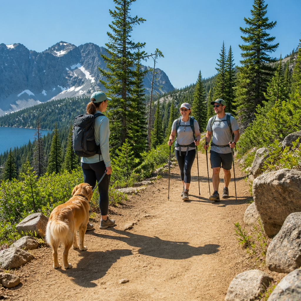 The Art of Sharing the Trail: Leave No Trace for the High Season
